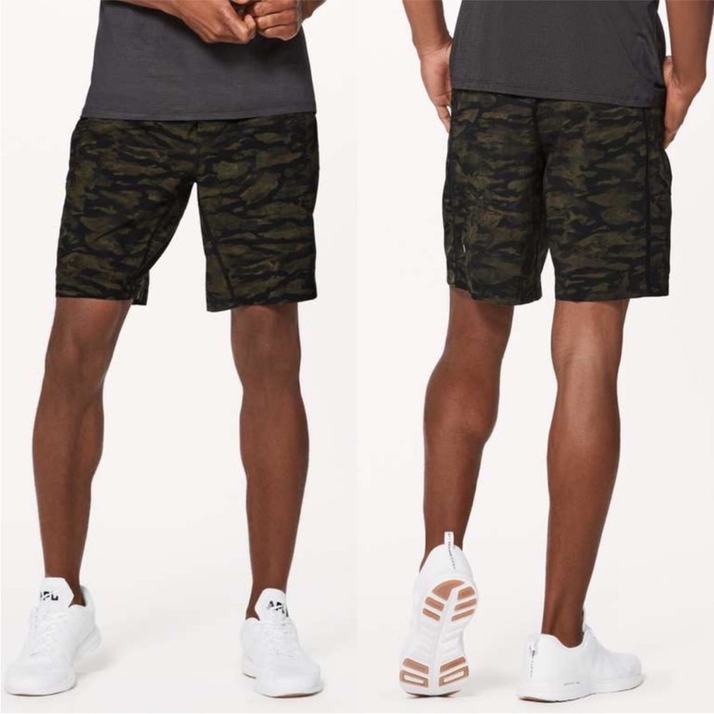 Lululemon Pace Breaker Men's Camo Shorts